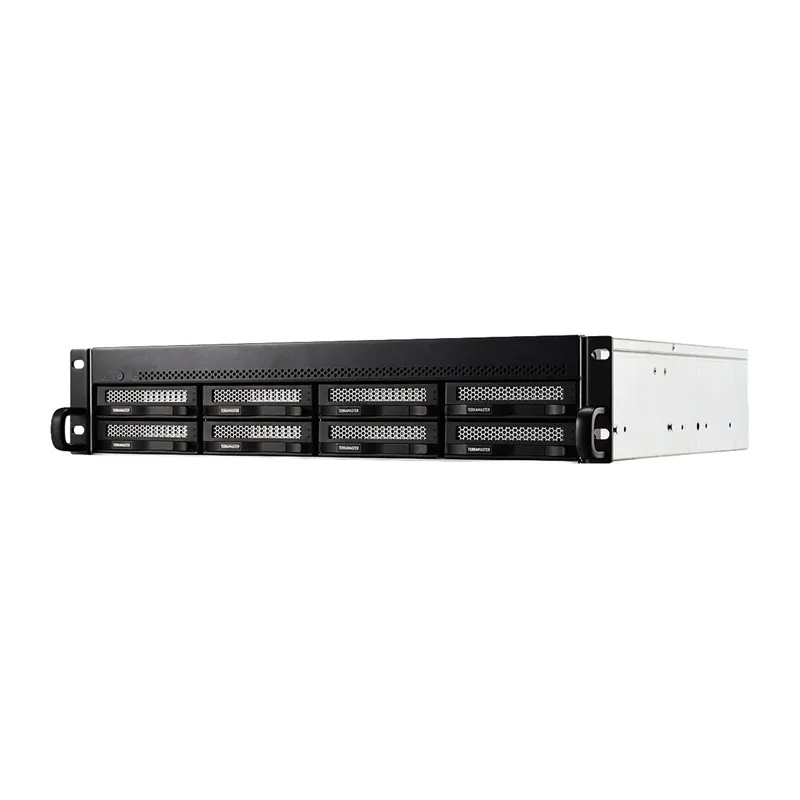 TERRAMASTER U8-500 Plus NAS File Server: Intel Core i7-1255U, 16GB RAM, 8 bays